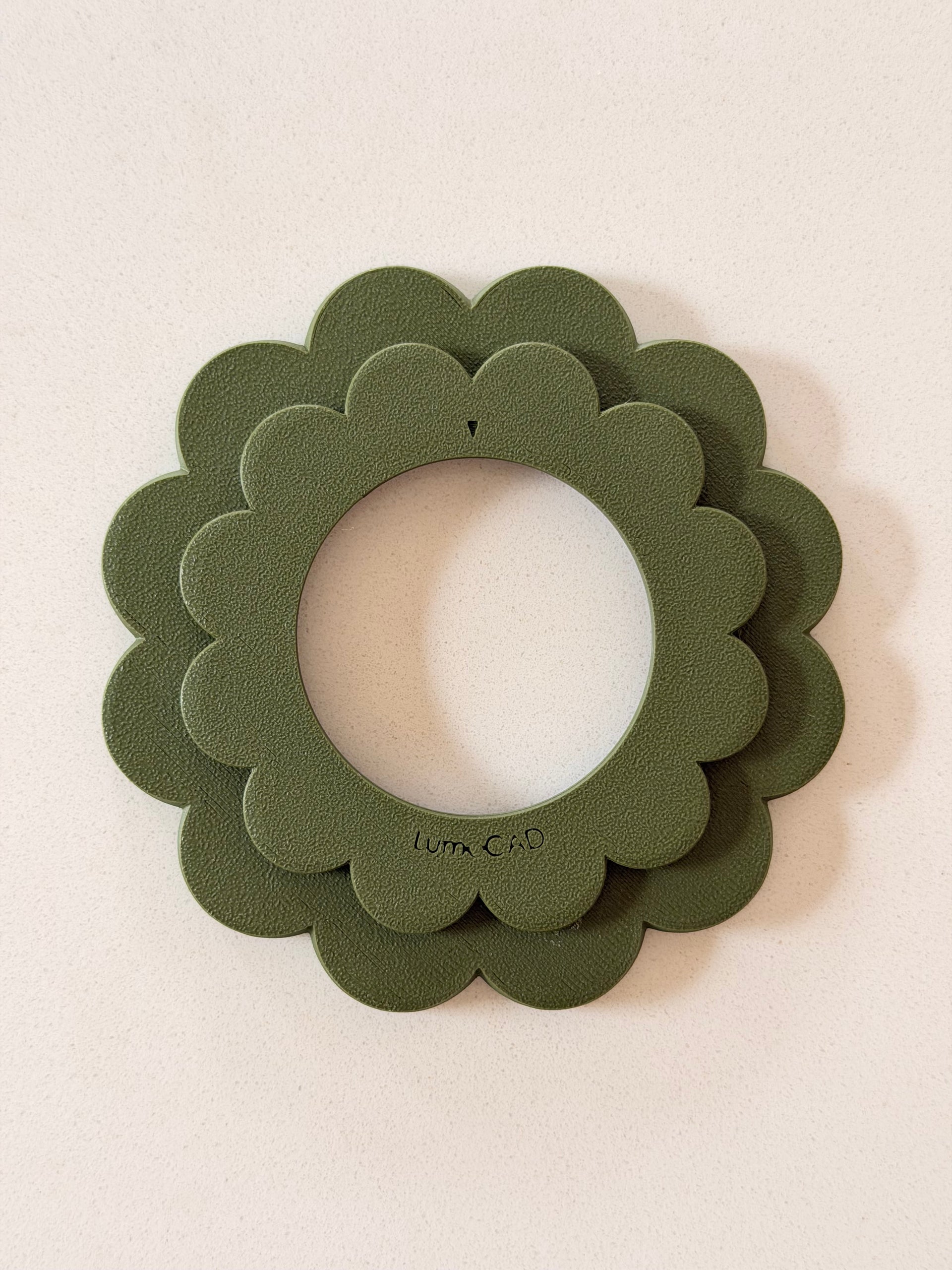 Cache prise Floa Vert kaki LumoCAD