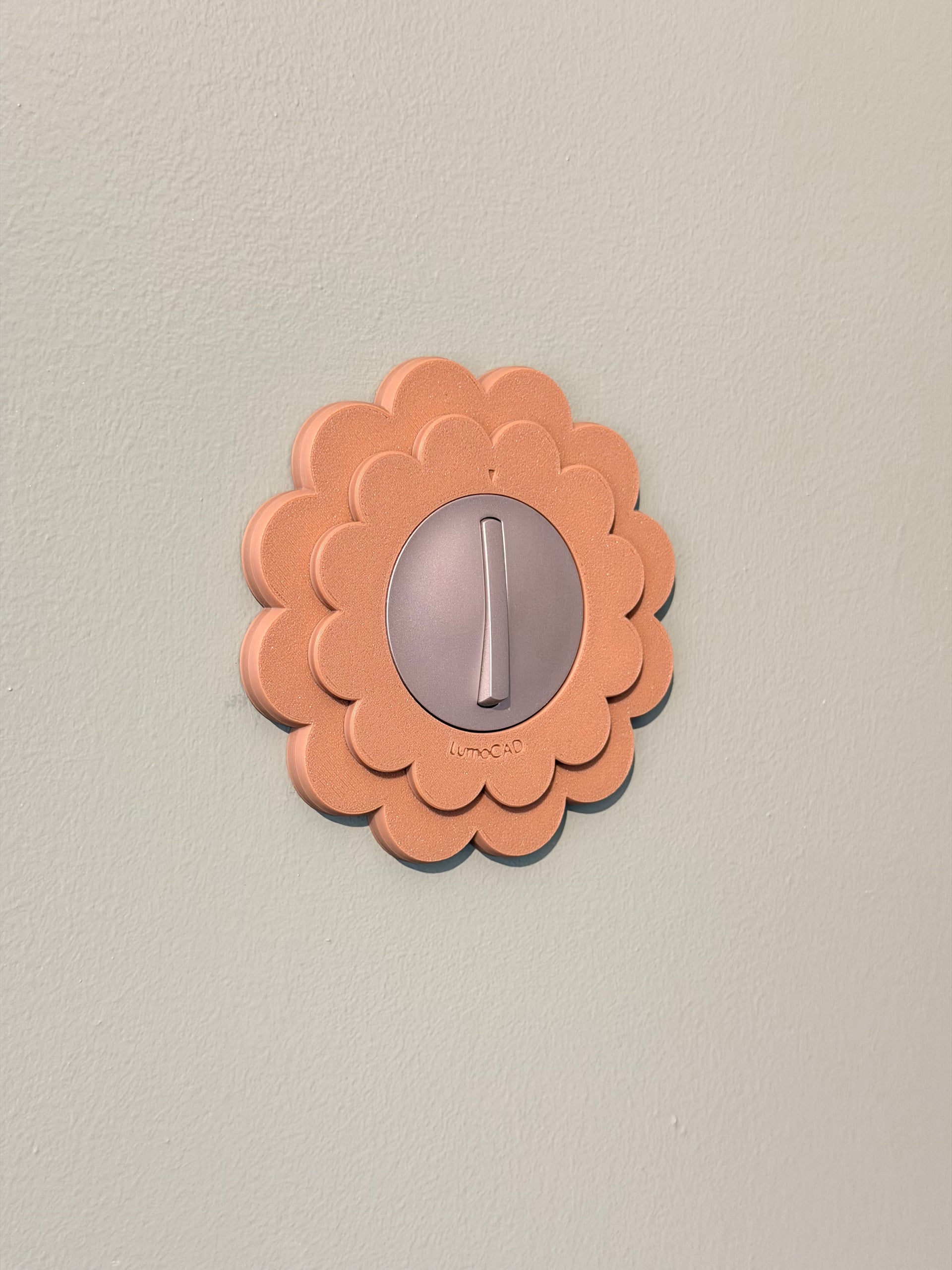 Cache prise Floa Couleur bois LumoCAD